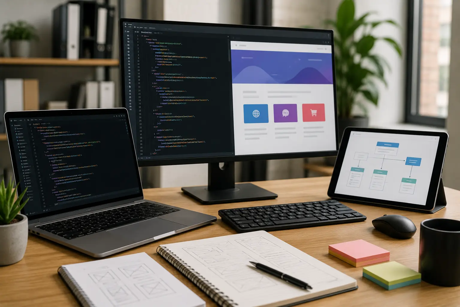 Formación en desarrollo de aplicaciones con tecnologías web